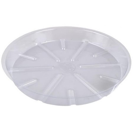 HEAT WAVE 21 in. Plastic Saucer, Clear HE1867892